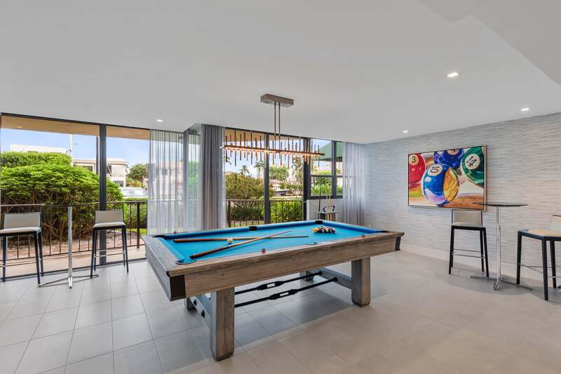 One of two Billiard Rooms
